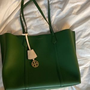 Tory Burch Perry Tote Green